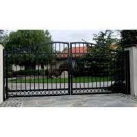 simple iron gate grill designs antique wrought iron driveway gate for sale