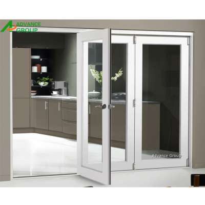 Trade Assurance high quality upvc bifold door with double glazing