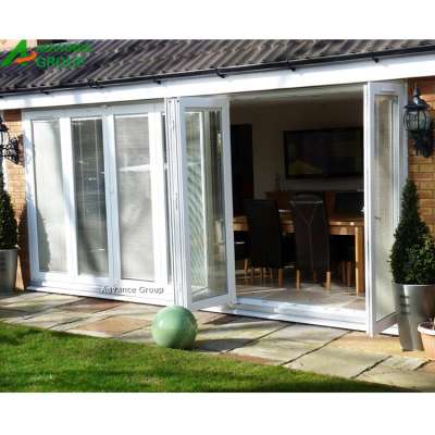 Customized pvc bifold door/  bifold pvc door with cheap price