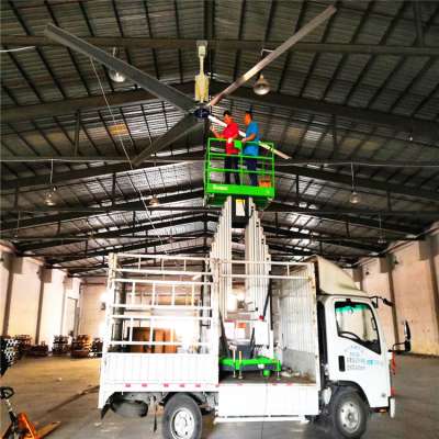 2019 hot sale High volume 20ft 24ft 18ft 16ft Outdoor Energy Saving Hvls Industrial Big Size Ac Electric Ceiling Fan