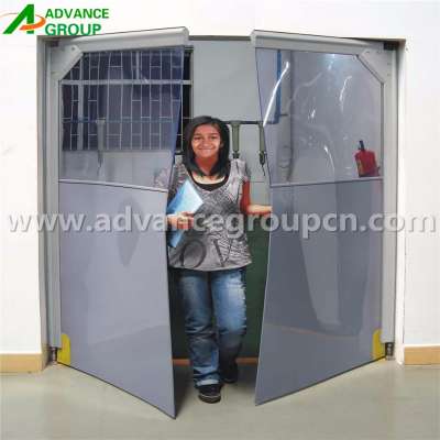 2016 new type PVC flexible swing door /commercial traffic doors