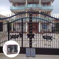 Quality-assured wrought iron villa gate designs simple iron gate grill designs