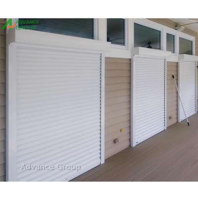 Eu standard insulated roller shutter window with remote