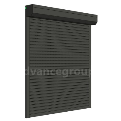 Remote Control Soundproof Electric Aluminum Roll Up Door