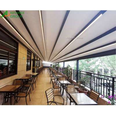 Freestanding PVC Sail and Aluminum Frame Material Pergola